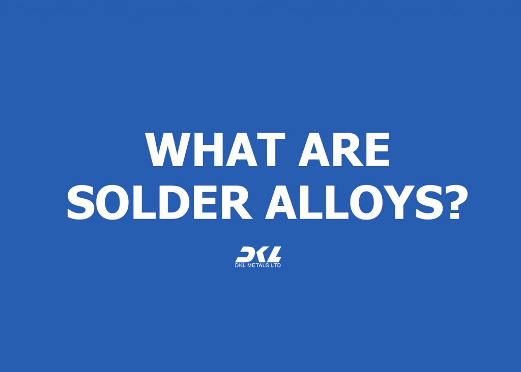 What are solder alloys